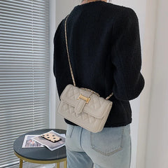 Versatile Shoulder Bag Women PU Leather Small Satchels Ladies Solid Crossbody