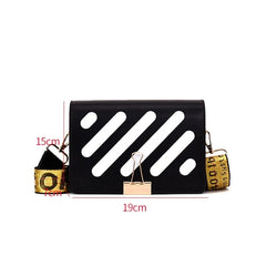 Crossbody Shoulder Bag Small Mini Square PU Bag