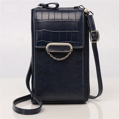 Vertical Ladies Mobile Phone Bag Shoulder Messenger Bag Large Capacity Wallet