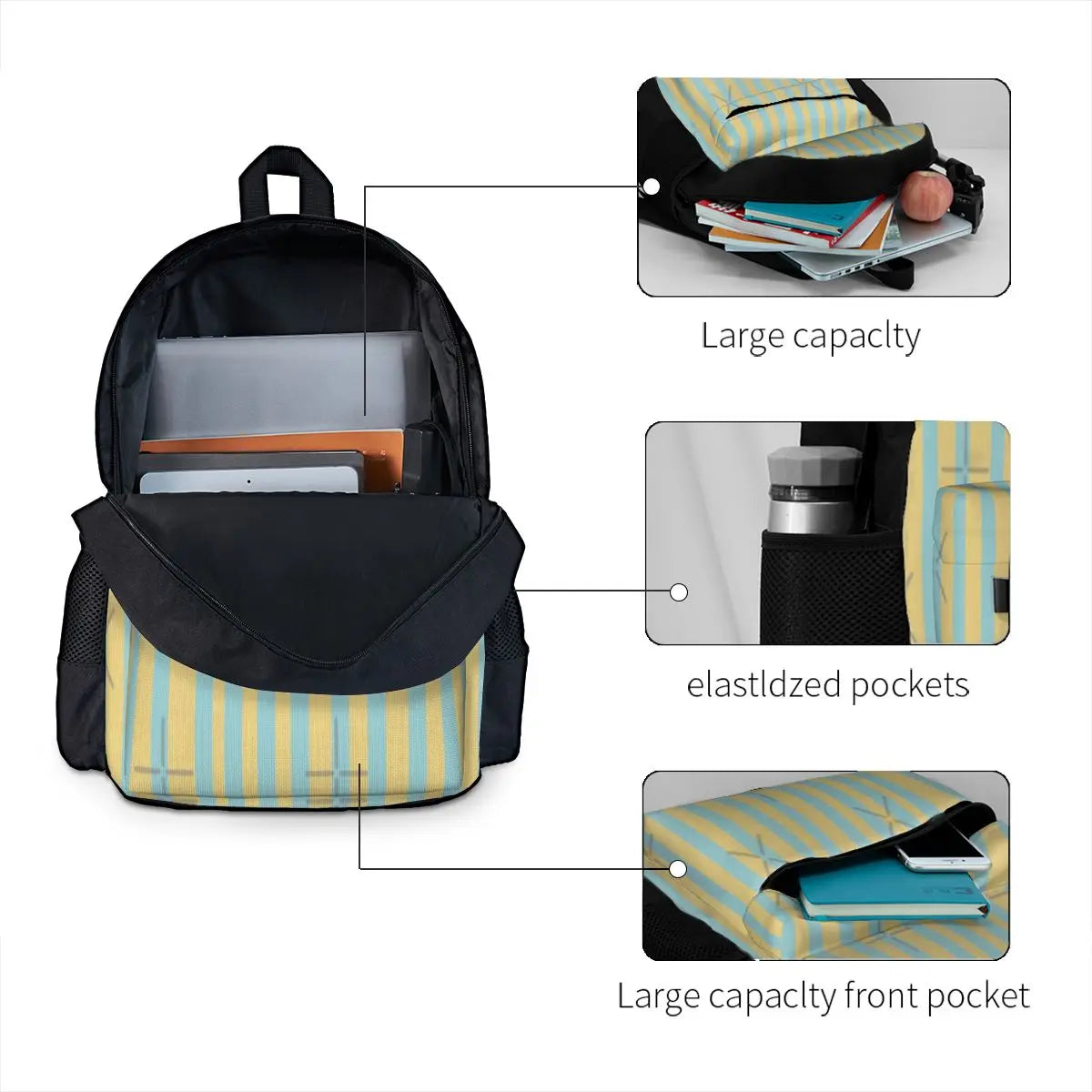 Sweet Circus Vintage Backpacks Men's Backpacks Bags For Women