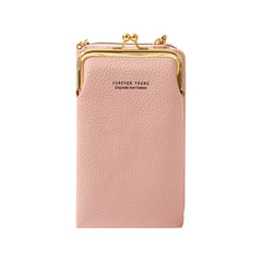Litchi Pattern Shoulder Bag for Women