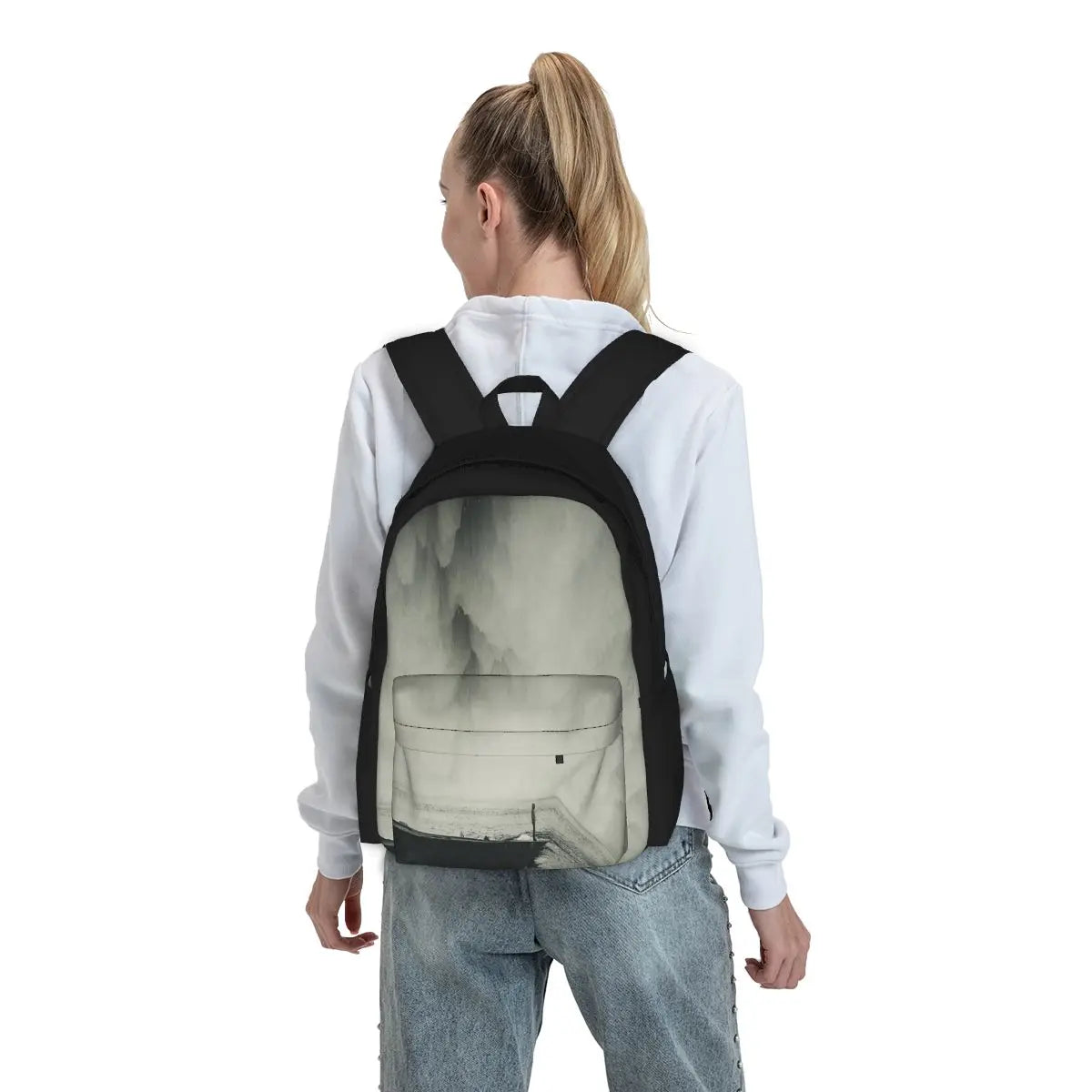 Vertigocean Surreal Seascape Backpacks Recycled Anime
