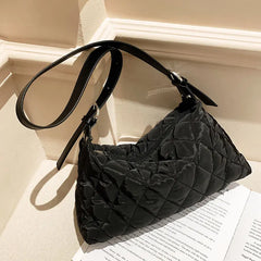 Winter Style Ladies Shoulder Bag Nylon Hand-held Messenger Bag
