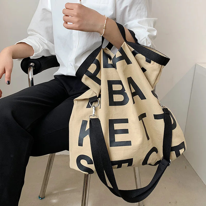 Large Capacity Retro Messenger Bag