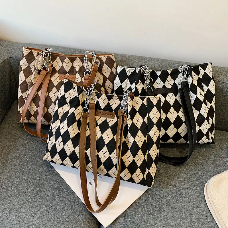 Large Capacity Ladies Bag Handbag Soft Leather Shoulder Handbag