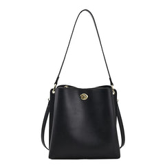 Women Large Capacity Tote Bag Soft Leather Shoulder Bag