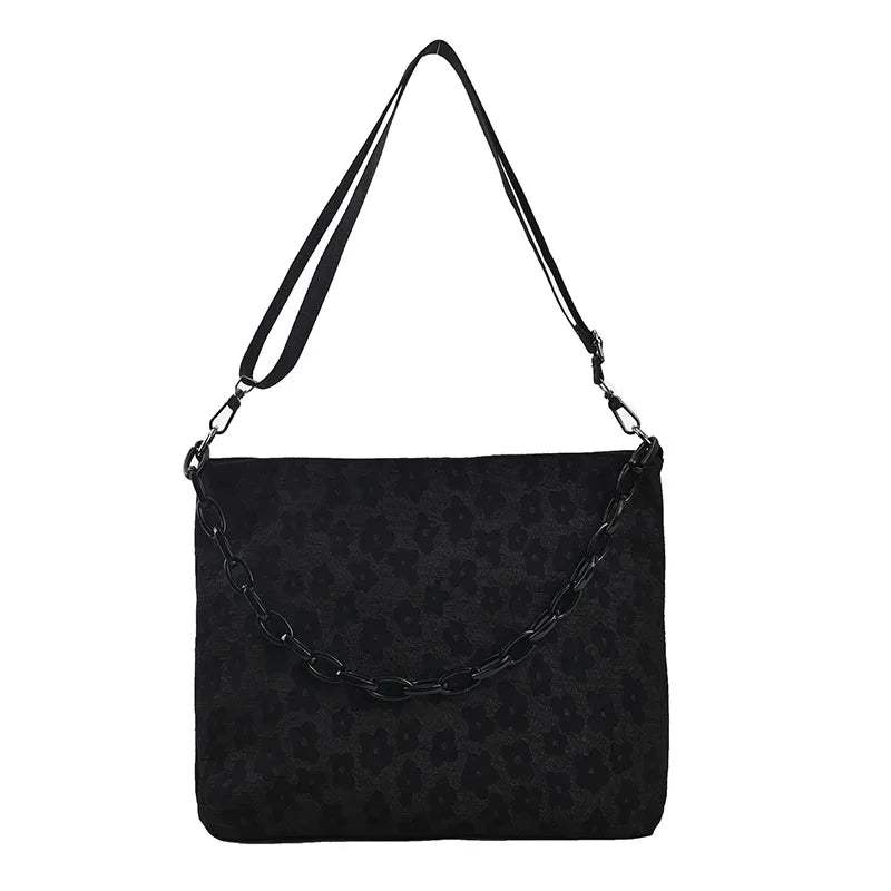 Women's Wide Strap Winter Handbag