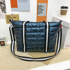 Multifunctional Space Cotton Suit Bag Casual Shoulder Bag