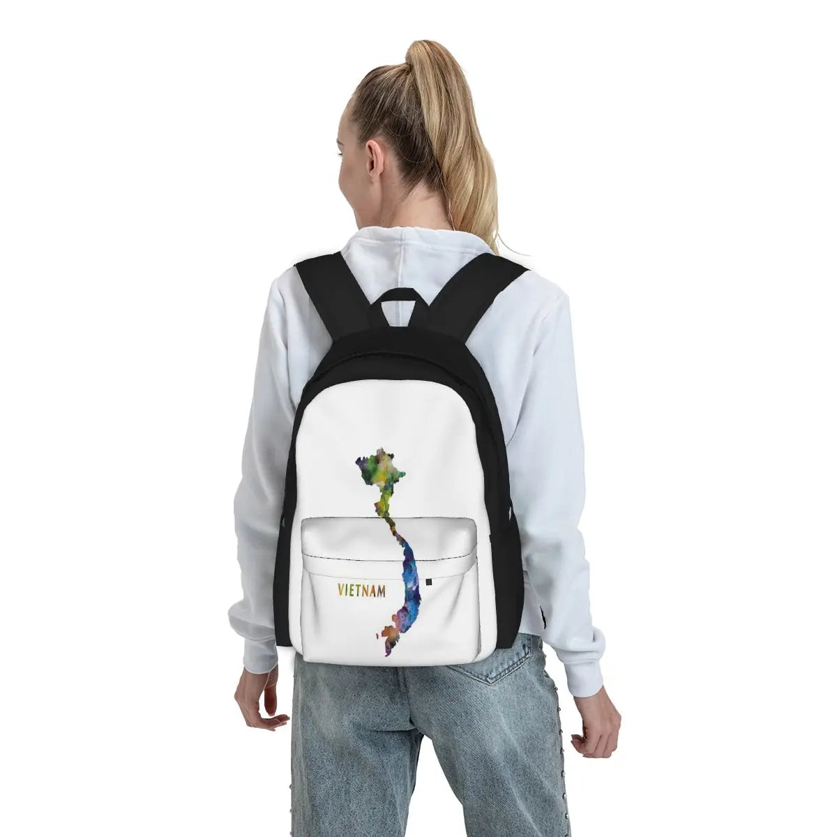 Vietnam Backpacks Men's and Women's School Bags