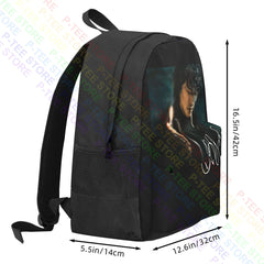 Viktor Tsoi Rock Stars Ussr Group Kino Backpack Gym Tote Art Print
