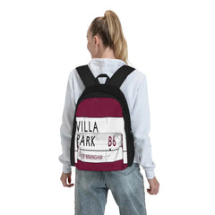Villa Park Road Sign Backpacks Men's and Women's Rucksack