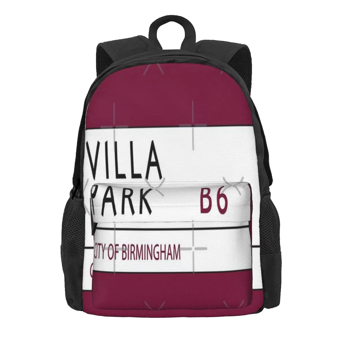 Villa Park Road Sign Backpacks Men's and Women's Rucksack