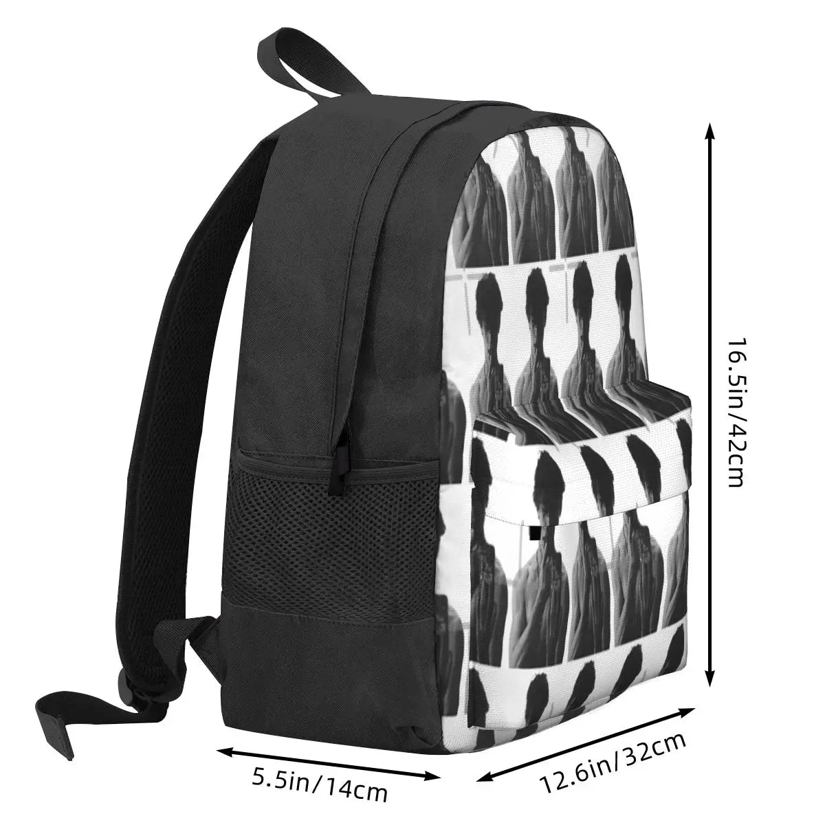 Vinnie Hacker Harajuku Backpack Men's Women's Child Female Bag
