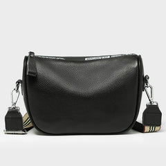 Vintage Leather Shoulder Bag - Women