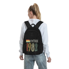 Vintage 1982 40Th Birthday Gift Backpacks Men's Backpacks Bags For Women Kids