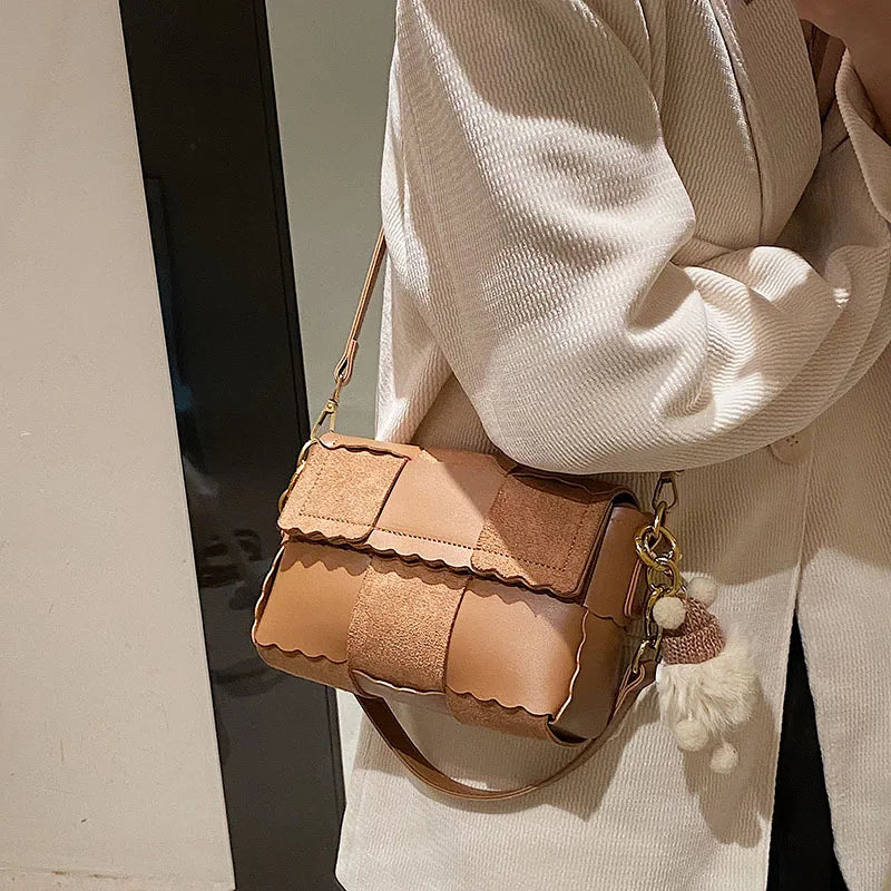 Vintage Shoulder Bag Daily Female Crossbody Shopping Pack Phone Bag
