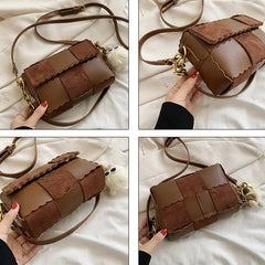Vintage Shoulder Bag Daily Female Crossbody Shopping Pack Phone Bag