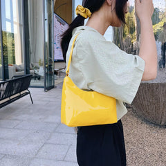 Vintage PU Leather Shoulder Bag Small Hobos Handbags