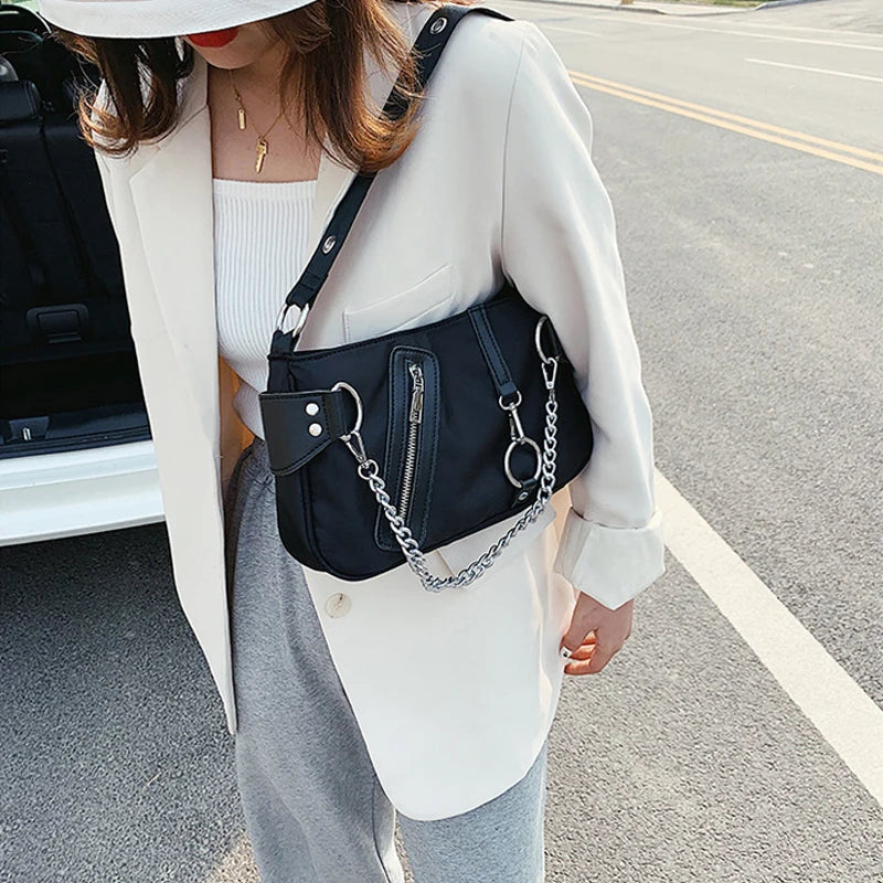Vintage Women Clutch Purse Handbags Chain Small Shoulder Bags