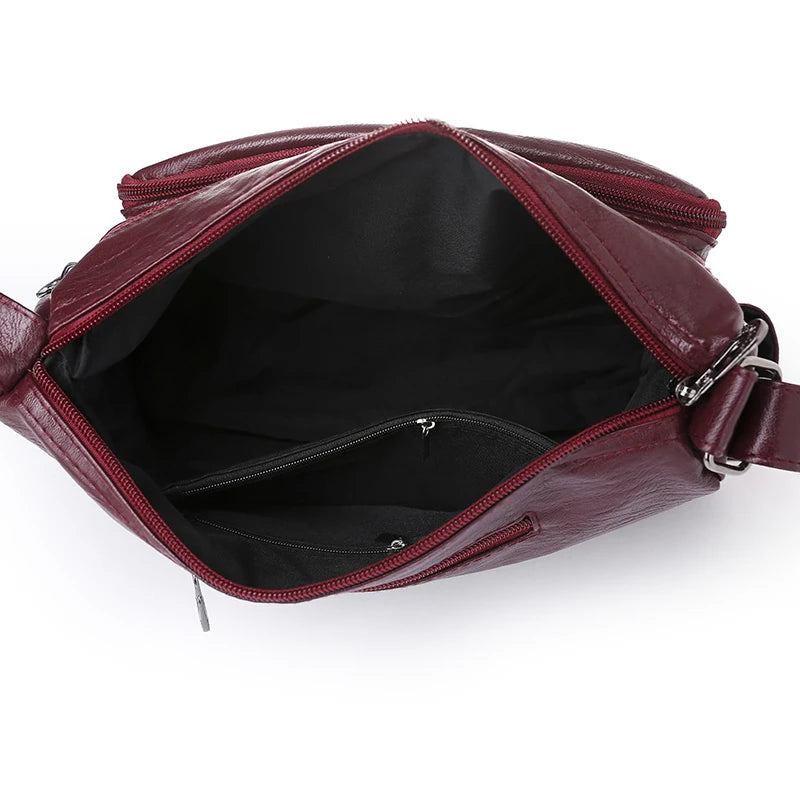 Vintage Brown Shoulder Bag for Women Crossbody Purse Handbag