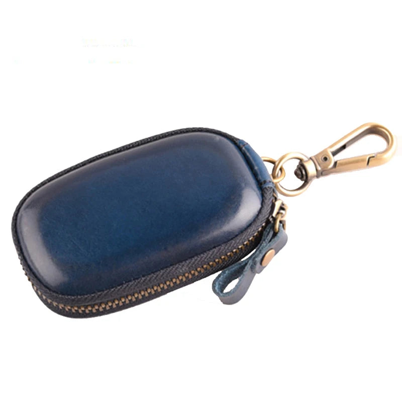 Vintage Car Key Wallets Unisex Leather Keys Organizer Keychain Holder