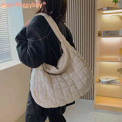 Vintage Checkered Messenger Bag for Women