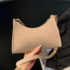 Vintage Clutch Purse Women's Shoulder Underarm Bag