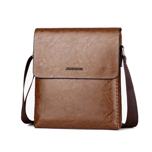 Vintage Crossbody Bag Men Hangbag Leather Casual Male Shoulder