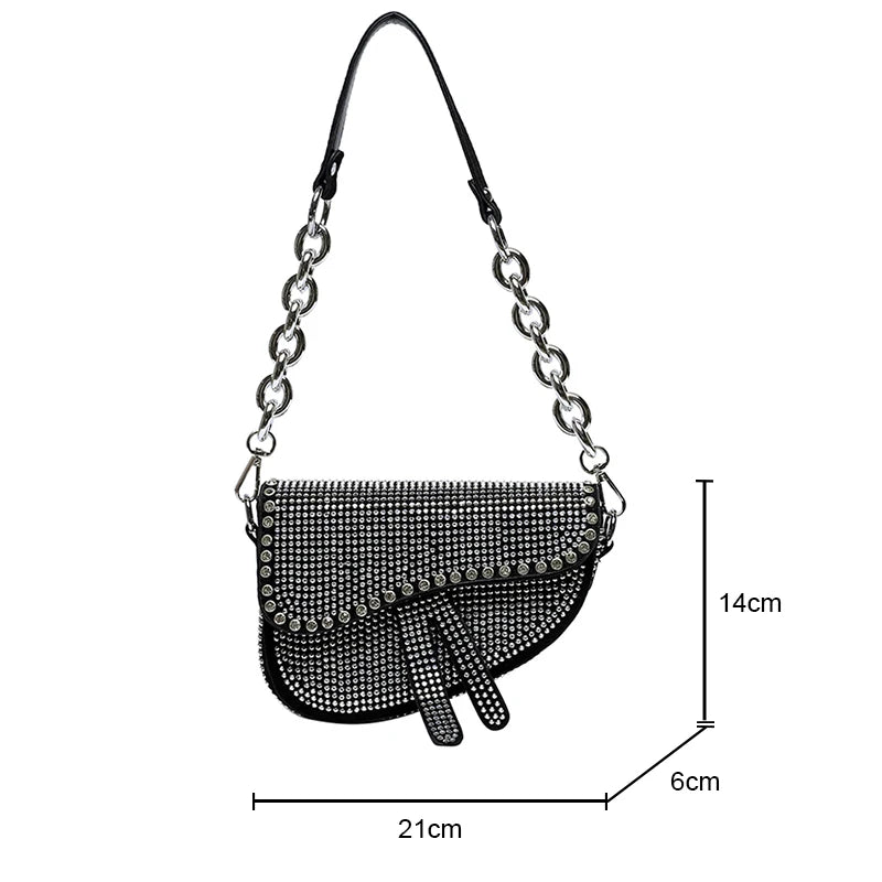 Vintage Style Leather Crossbody Bag