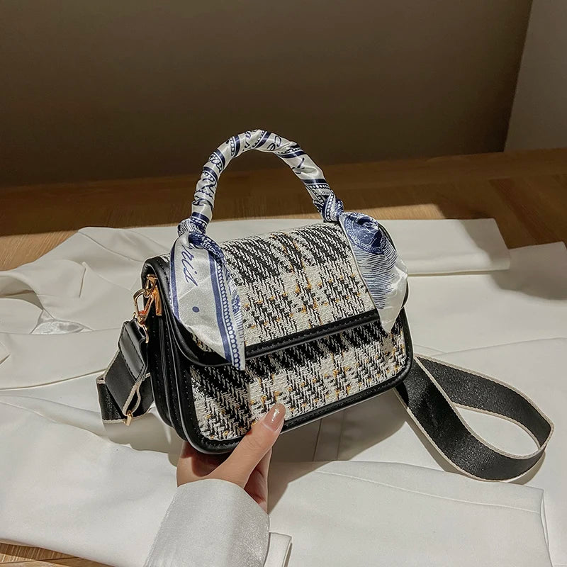 Vintage Women Crossbody Bag Classic Messenger Shoulder Purse Clutch