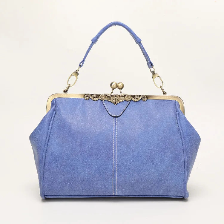 Vintage Crossbody Bags For Women Travel Handbag Shoulder Bag Ladies PU Leather