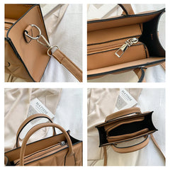 Vintage Crossbody Shoulder Bags for Women PU Leather Purse Handbag Clutch Pouch