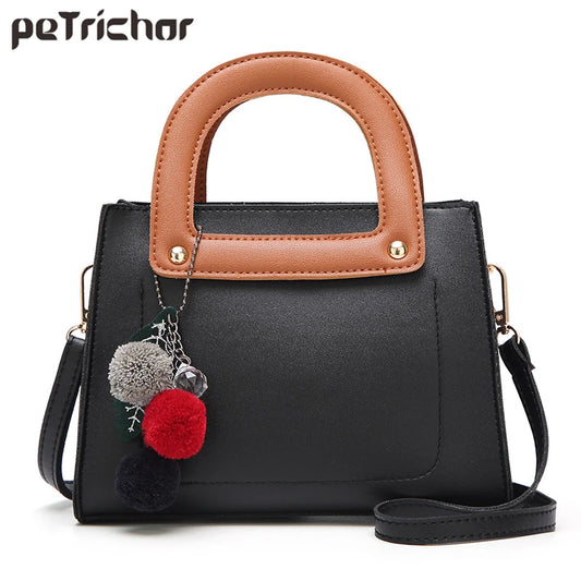 Vintage Casual Tassel Shoulder Bag Female Purse Ladies Flap Tote Bag