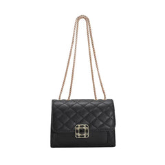 Vintage Embroidery Rhombus Chain Small Square Bag