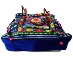 Vintage Ethnic Shoulder Hobo Hippie Embroidery Floral Cross Body Purse Bag