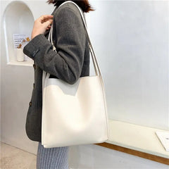 Vintage Female Tote PU Leather Women's Shoulder Bag