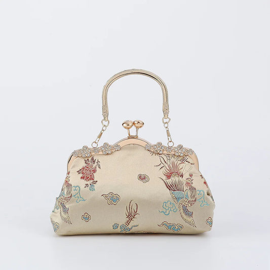 Vintage Shell Lock Bag Chain Bags Women Shoulder Crossbody Bags