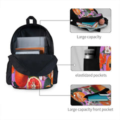 Vintage Fruit Pattern X Backpacks Men's & Women's Unisex Children's Backpack