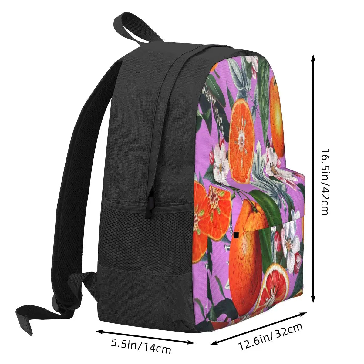 Vintage Fruit Pattern X Backpacks Men's & Women's Unisex Children's Backpack