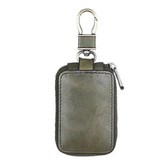 Vintage Leather Car Key Bag for Men and Women