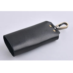 Vintage Leather Key Wallet Housekeeper Men Women Key Holder Organizer Pouch