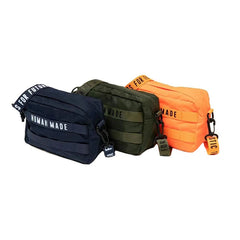 Vintage HUMAN Nylon Military Style Shoulder Messenger Bag