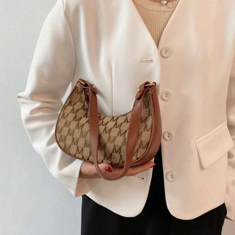 Vintage PU Leather Women's Handbag Shoulder Bag