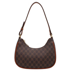 Vintage PU Leather Underarm Bag for Women Handbags