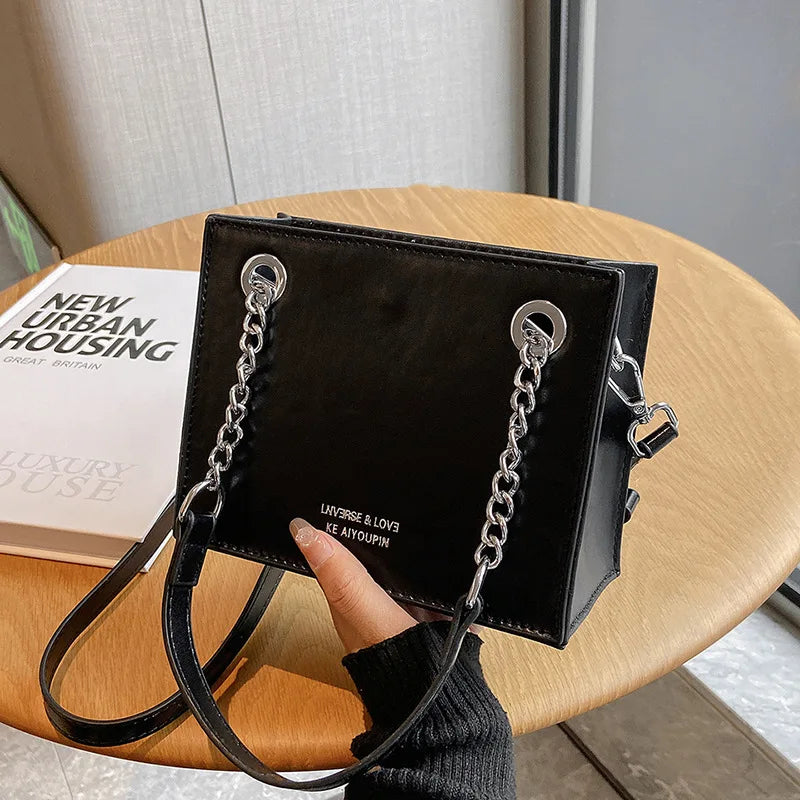 Vintage Small Bucket Bag For Women