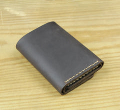 Vintage Leather Key Holder Men Key Wallet Keychain Women Key Case Bag