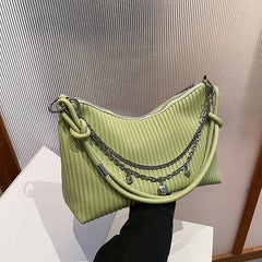 Vintage High Crossbody Bag PU Leather Large Capacity Tote Bags For Women