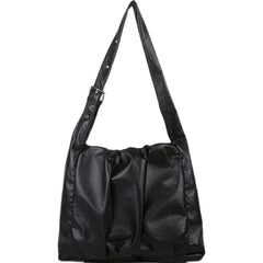 Vintage Large Winter Shoulder Bag Soft PU Leather Handbag
