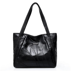 Vintage Large Capacity Leather Shoulder Bags for Women