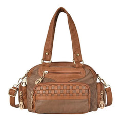 Vintage Soft Leather Totes Bags Women Handbags Shoulder Bags